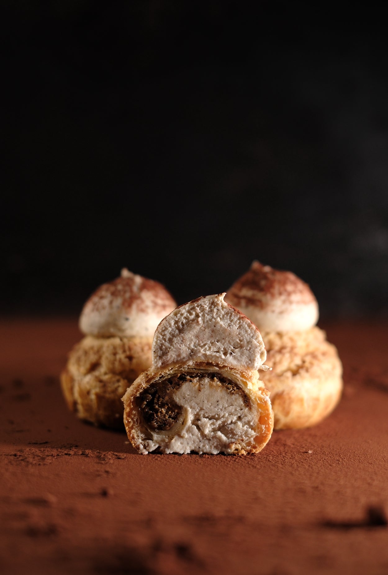 Chou tiramisu café